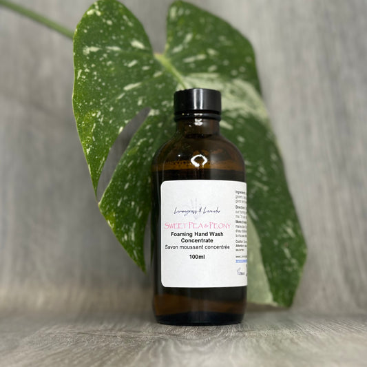 Sweet Pea & Peony Foaming Hand Wash Concentrate