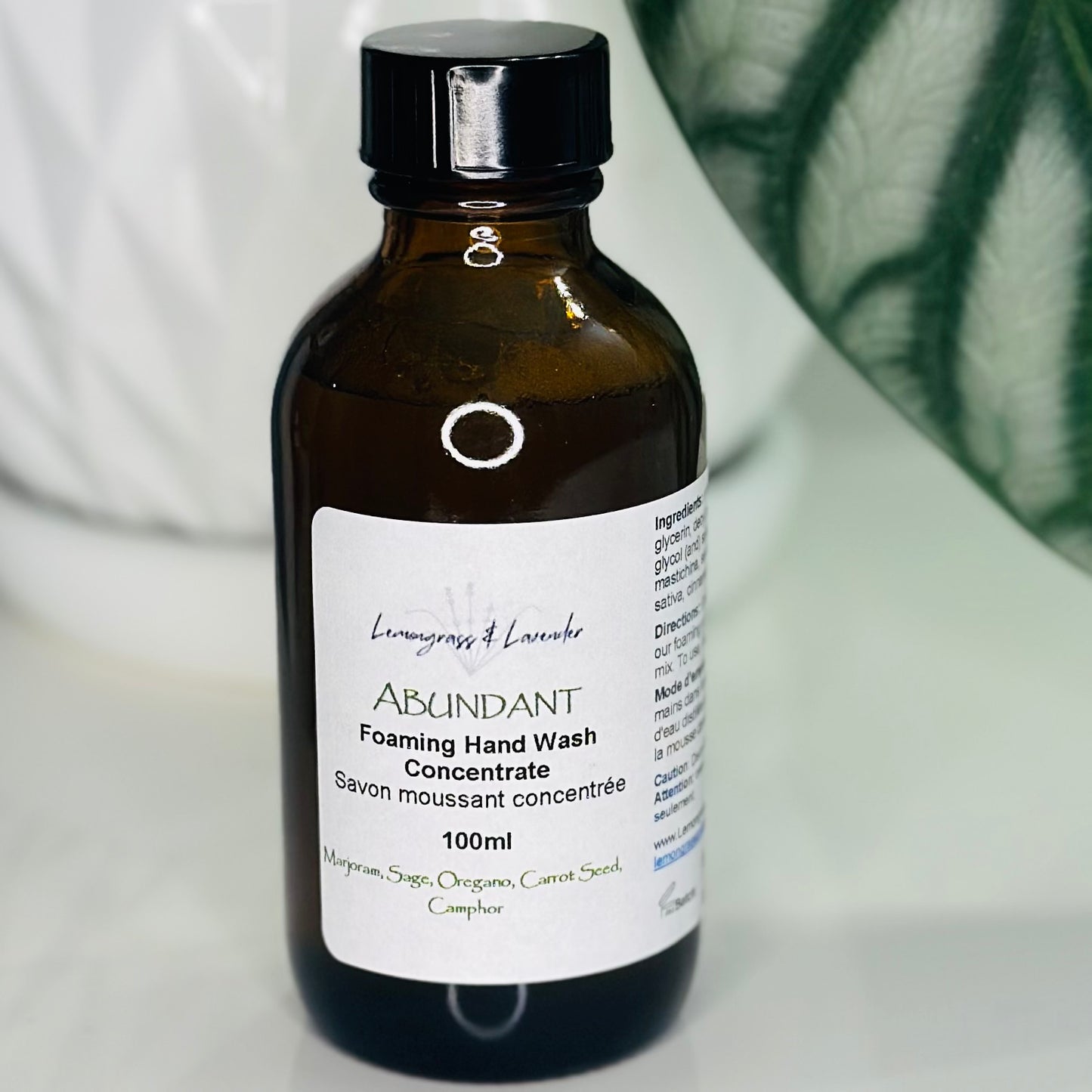 Abundant Foaming Hand Wash Concentrate