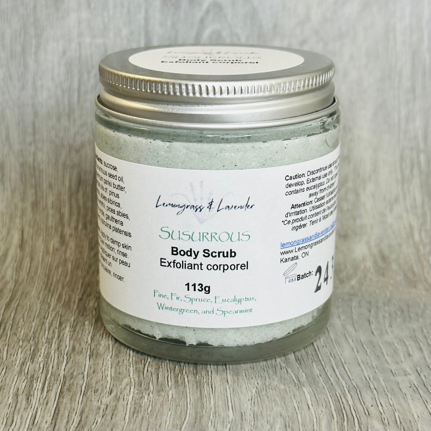 Susurrous Body Scrub/exfoliant corporel