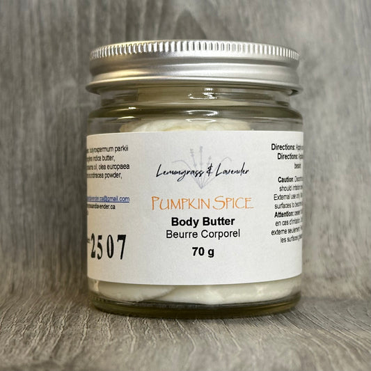 Pumpkin Spice Body Butter/beurre corporel