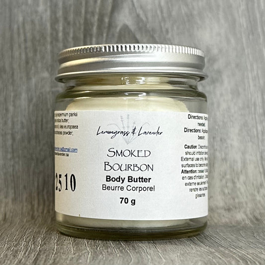 Smoked Bourbon Body Butter/beurre corporel