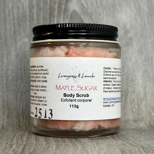 Maple Sugar Scrub