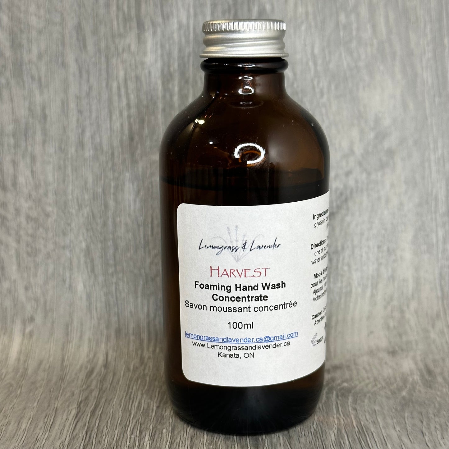 Harvest Foaming Hand Wash Concentrate/Savon moussant concentrée