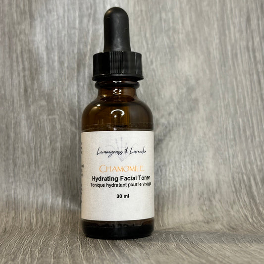 Lotion tonique hydratante pour le visage à la camomille 