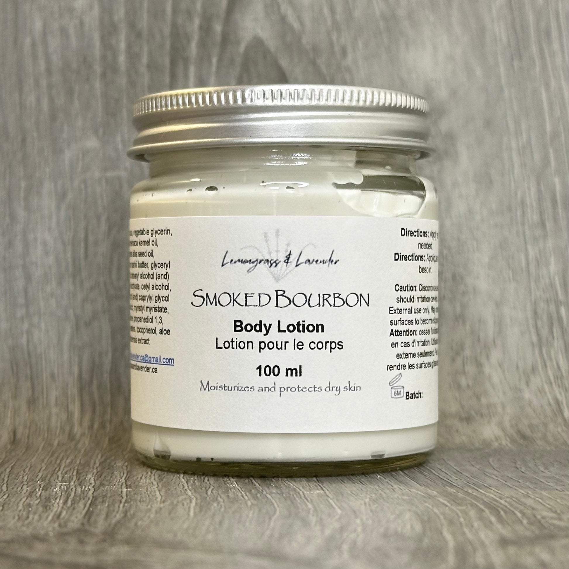 Smoked Bourbon Body Lotion/lotion corporel