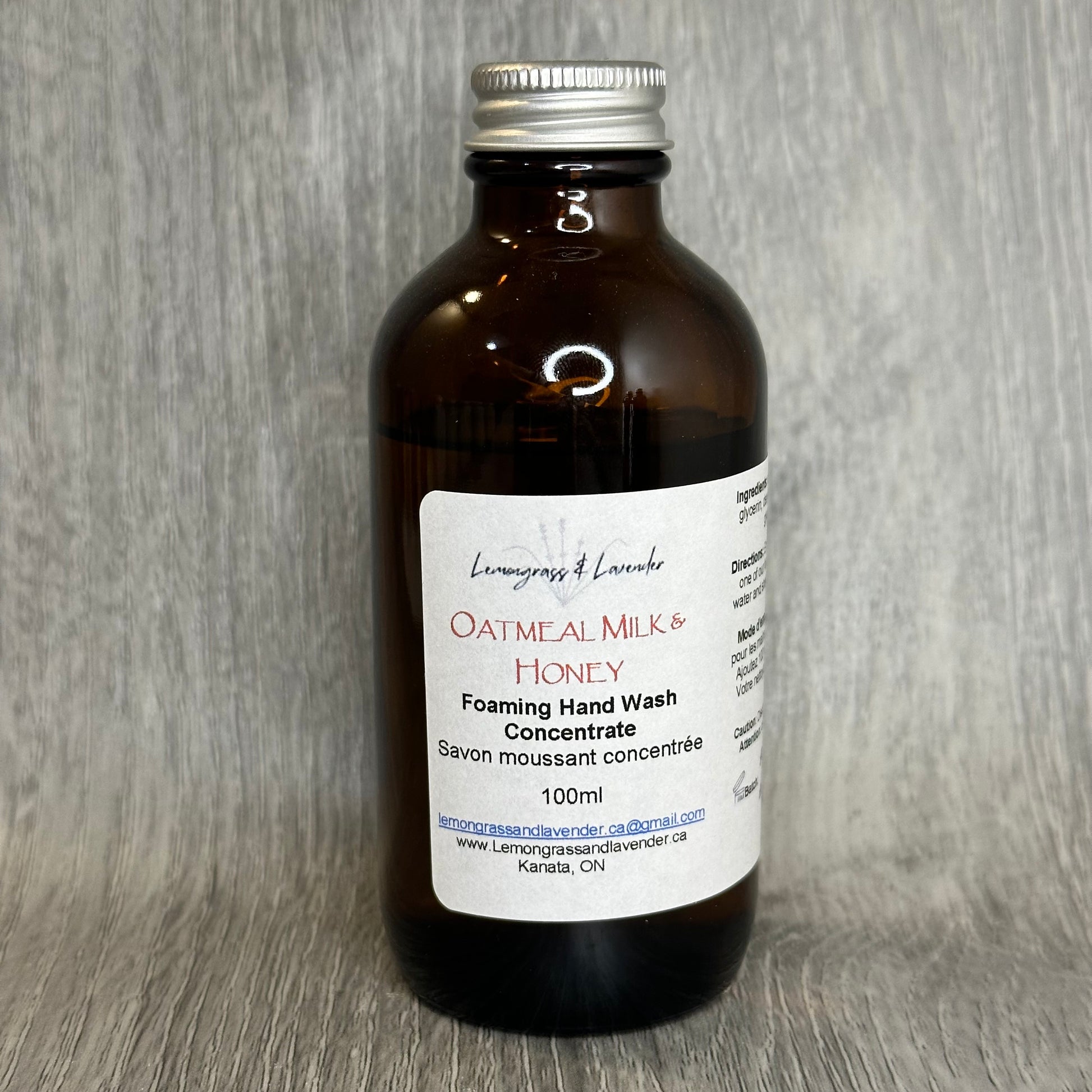 Oatmeal Milk & Honey Foaming Hand Wash Concentrate/Savon moussant concentrée