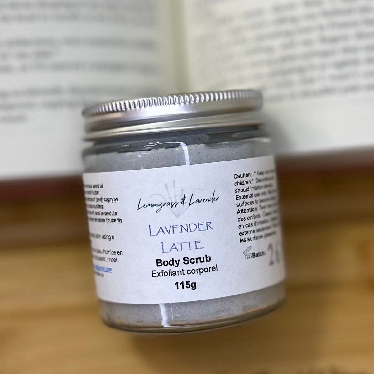 Lavender Latte Body Scrub