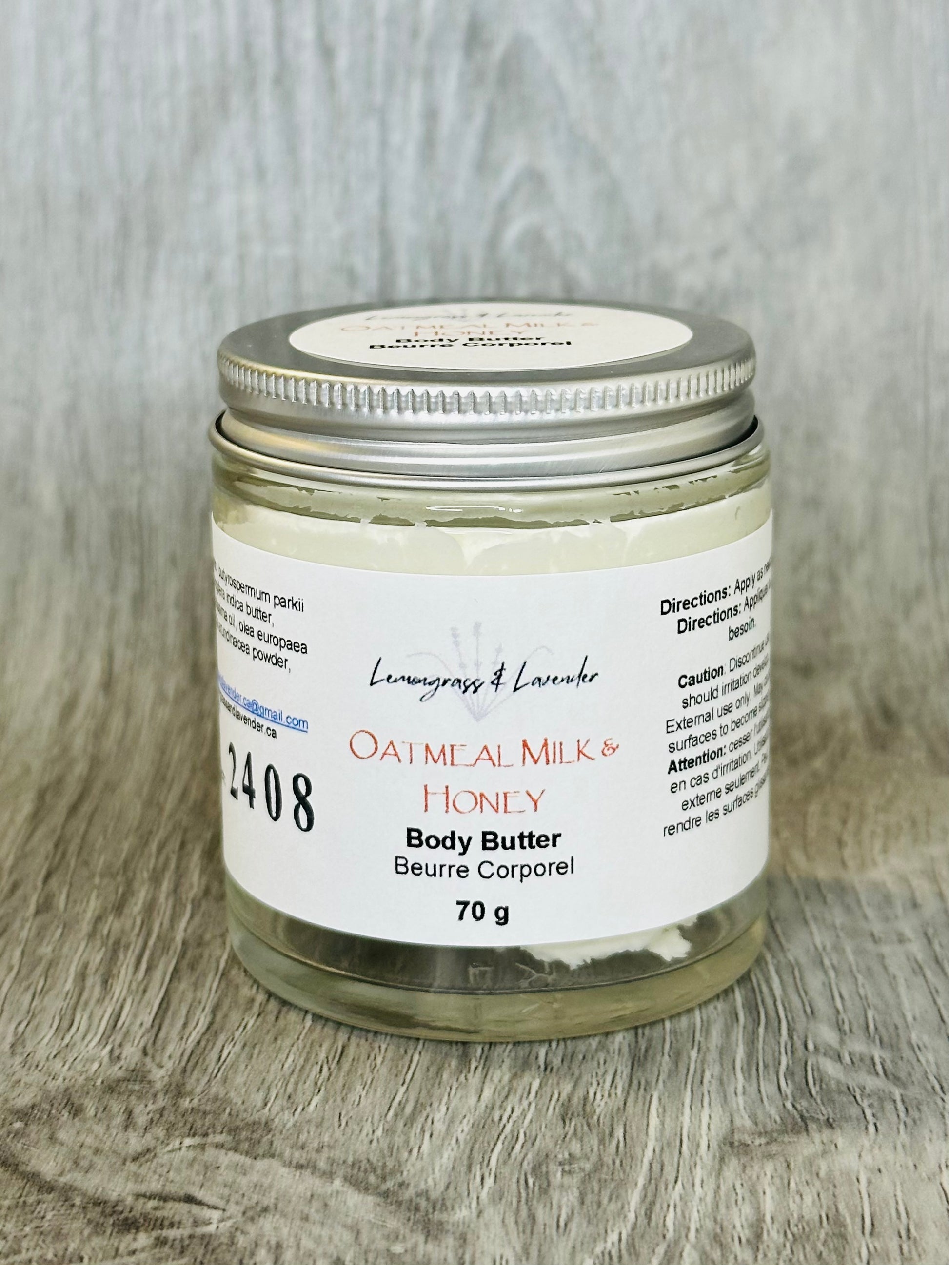 Oatmeal Milk & Honey Body Butter/beurre corporel