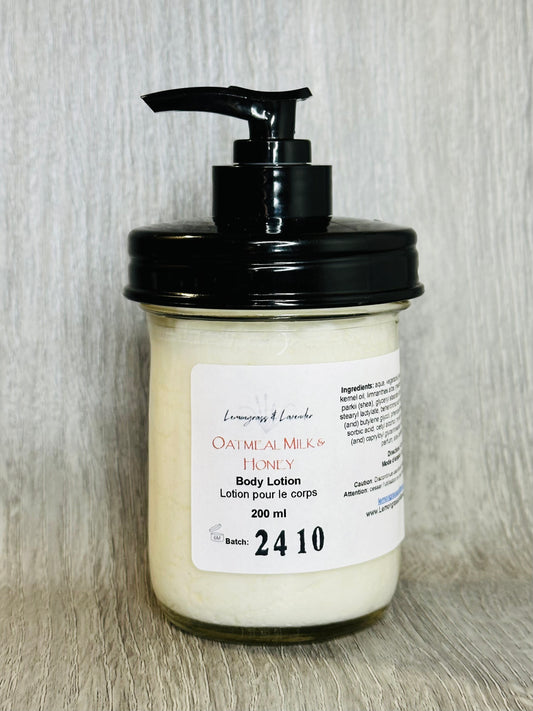 Oatmeal, Milk & Honey Body Lotion