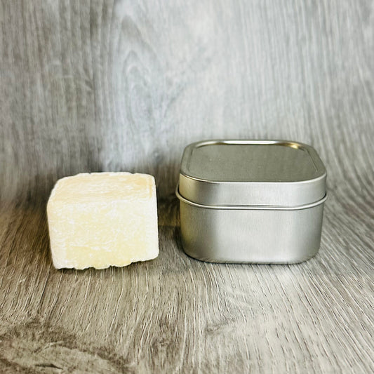 Travel Tin - fits our shampoo bars, conditioner bars, facial cleansing bar, moisture bar, hair serum bar