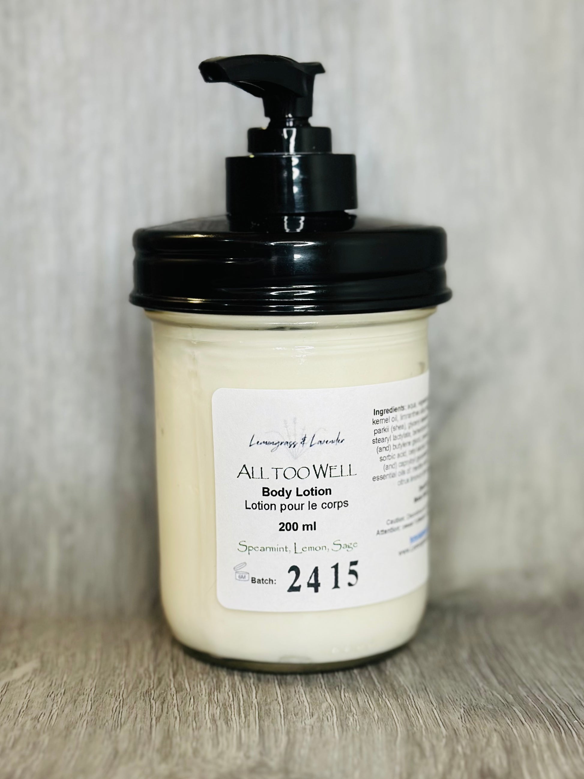 All Too Well body lotion/lotion pour le corps