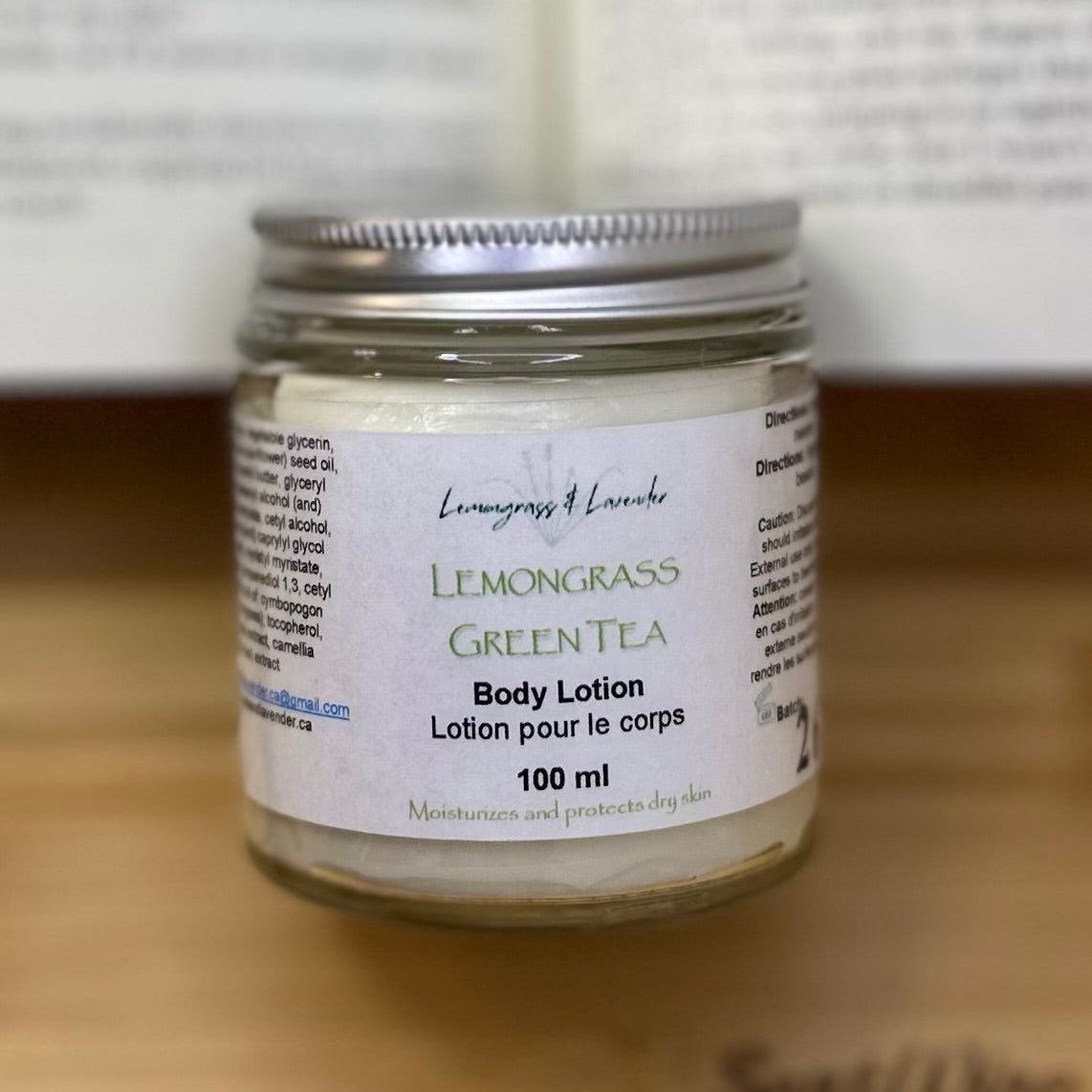 Lemongrass Green Tea Body Lotion