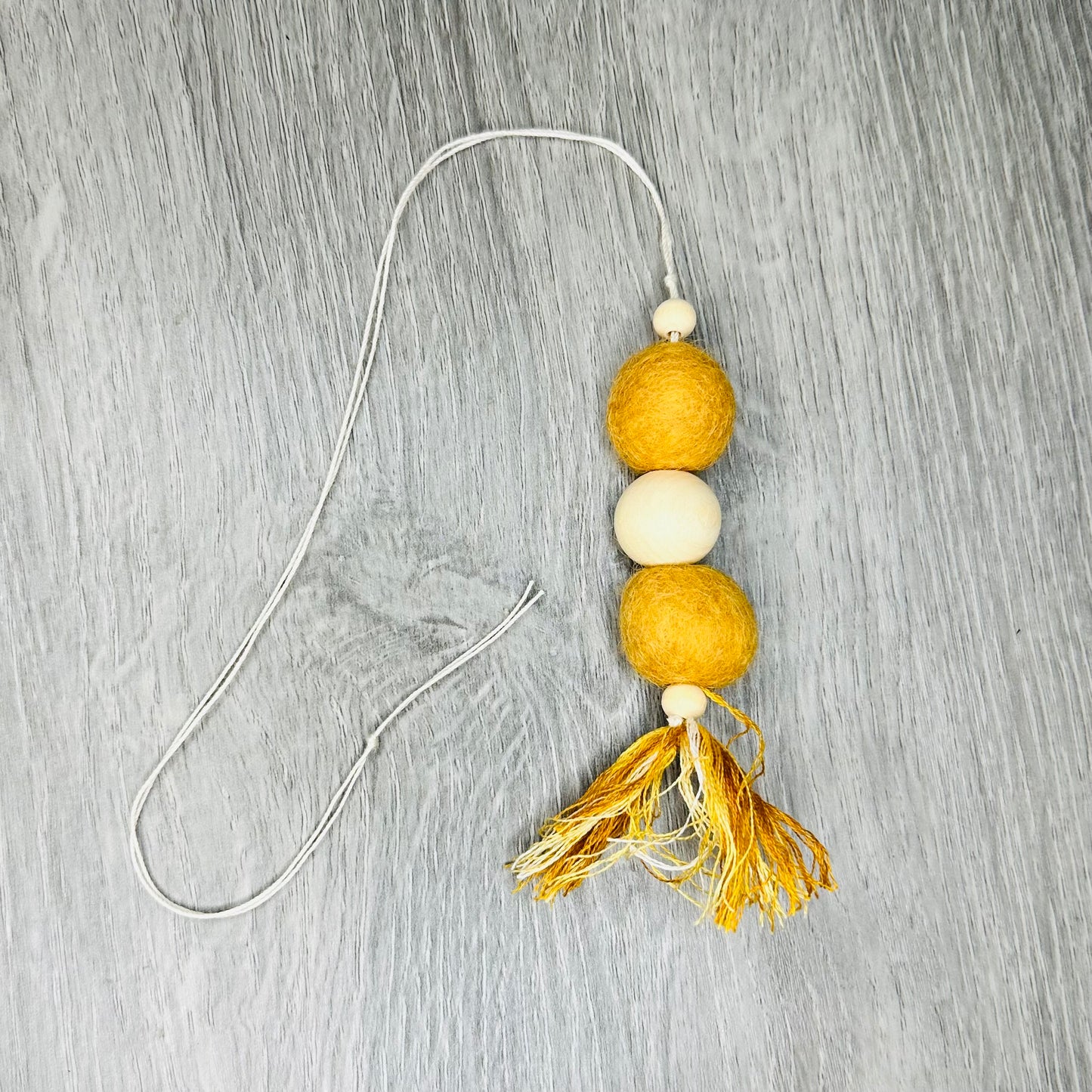 Essential Oil Diffuser Charm - Wool Puffs