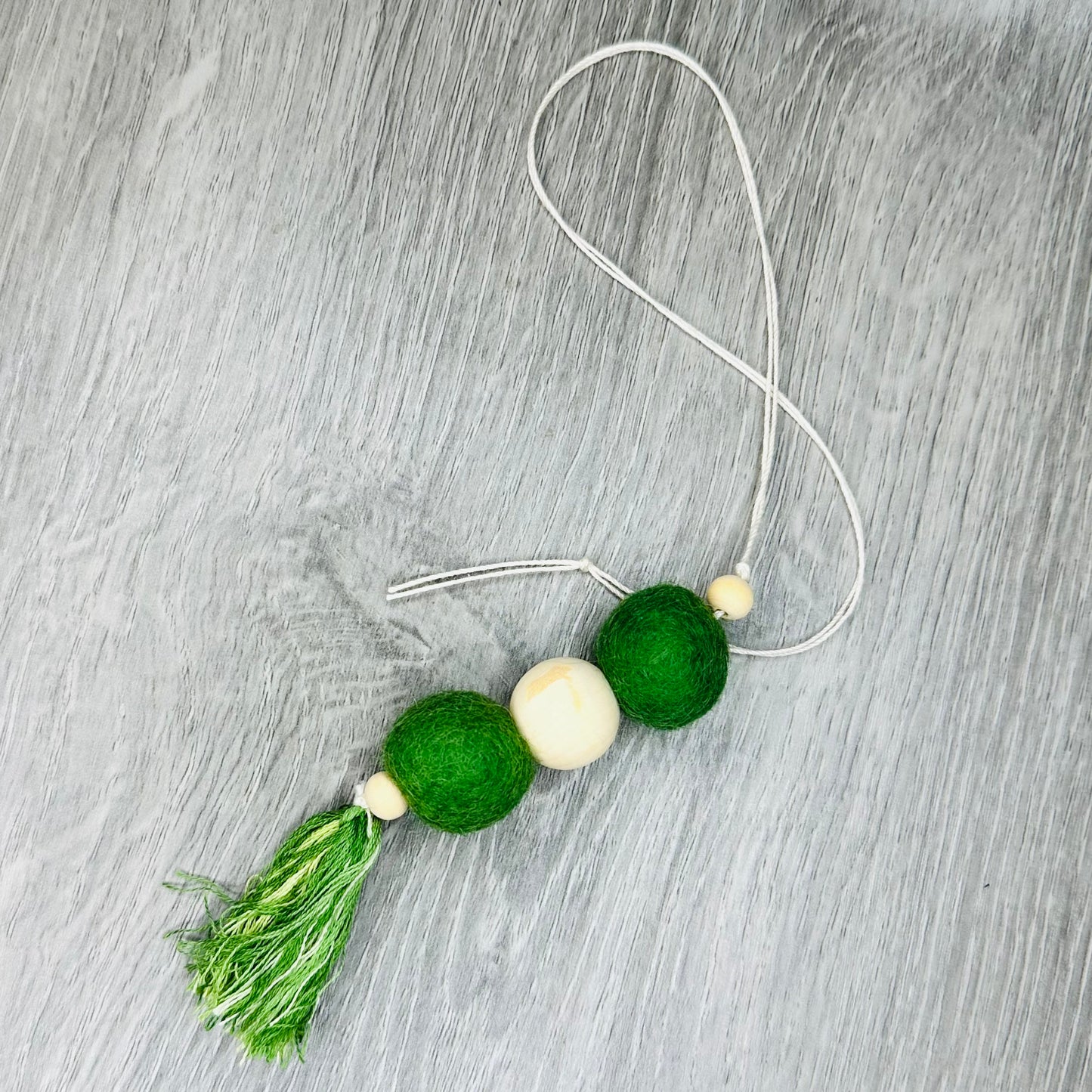 Essential Oil Diffuser Charm - Wool Puffs