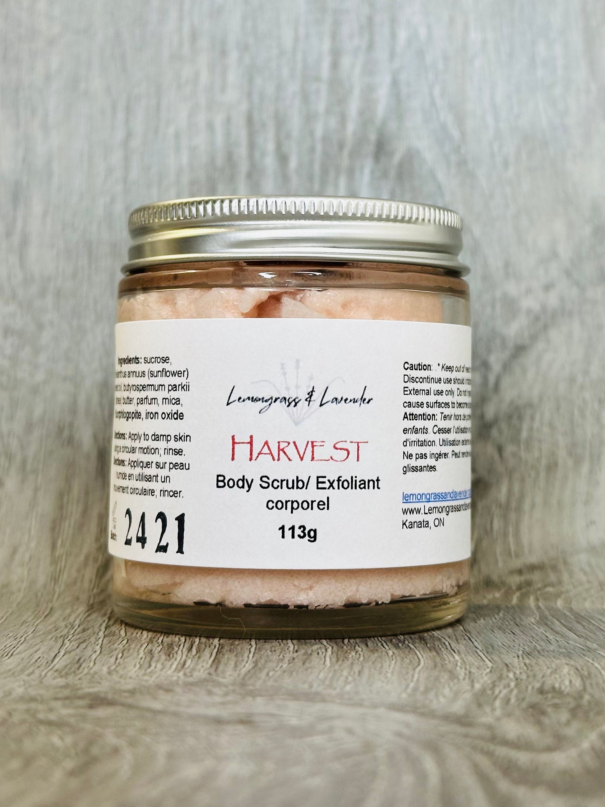 Harvest Body Scrub/exfoliant corporel