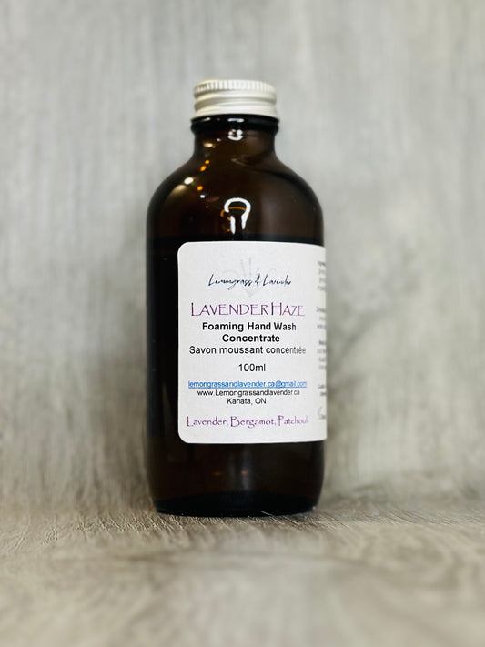 Lavender Haze Foaming Hand Wash Concentrate/Savon moussant concentrée