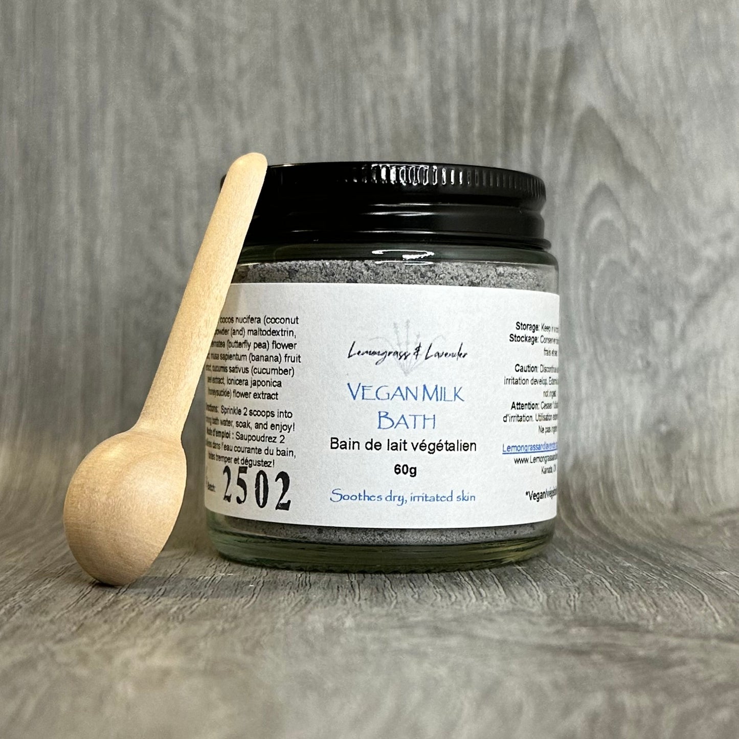 Vegan Milk Bath/Bain de lait végétalien