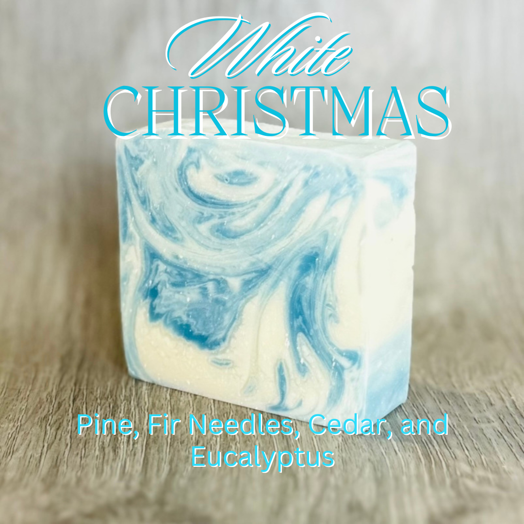 White Christmas Soap