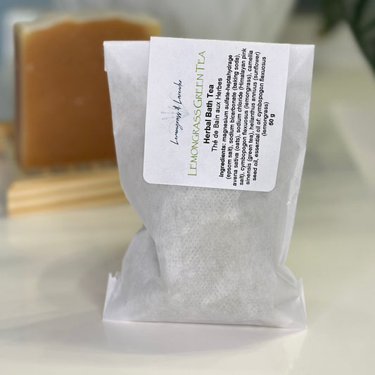 Lemongrass Green Tea Herbal Bath Tea