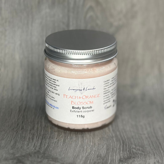 Peach & Orange Blossom Body Scrub
Handmade in Canada
Eco-friendly packaging. Plant-based skin care. 