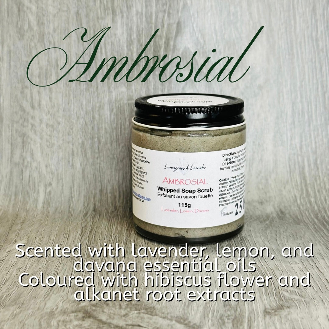 Ambrosial Whipped Soap Scrub