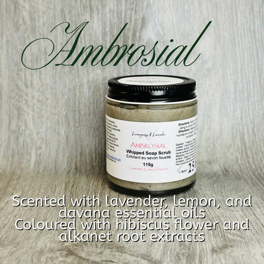 Ambrosial Whipped Soap Scrub