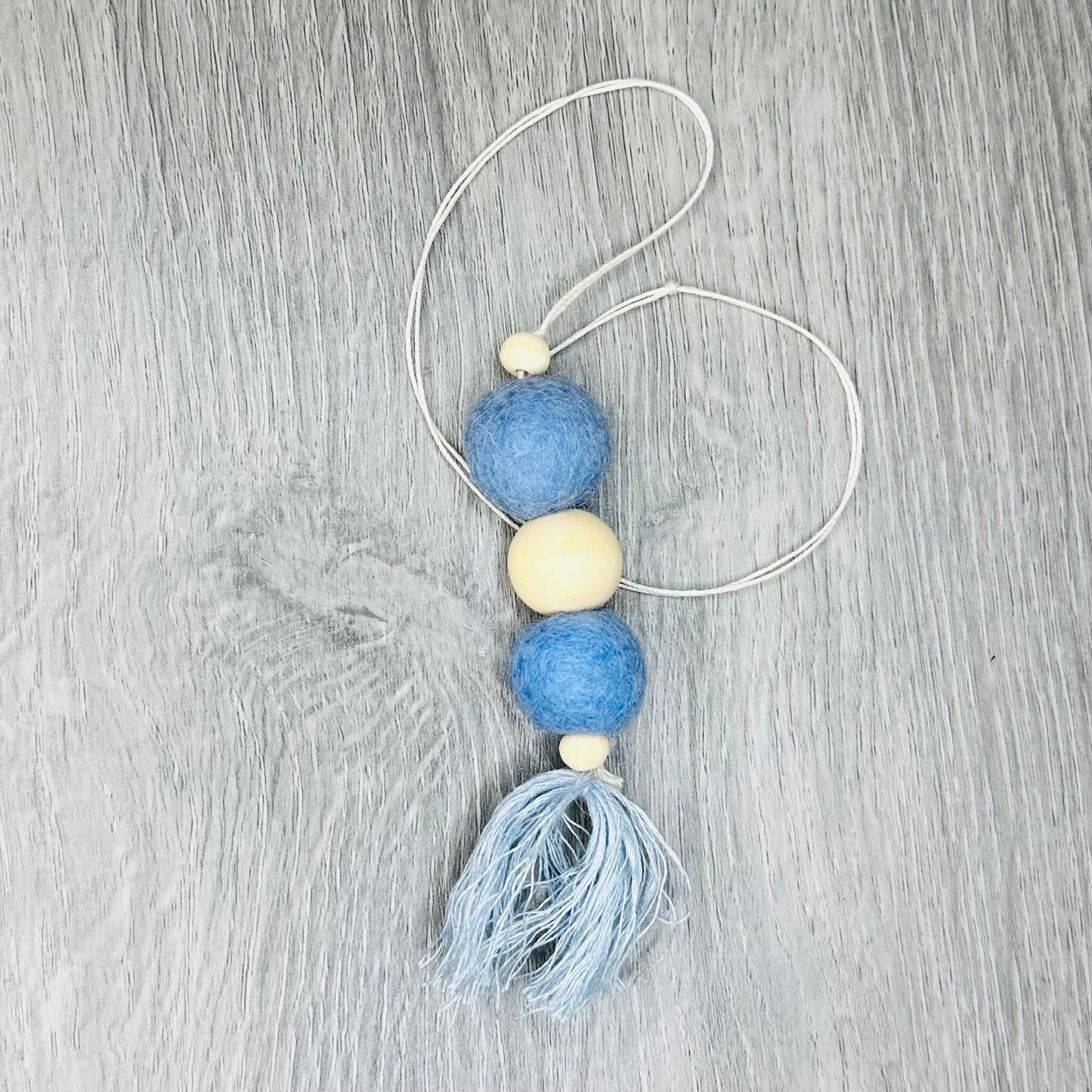 Essential Oil Diffuser Charm - Wool Puffs