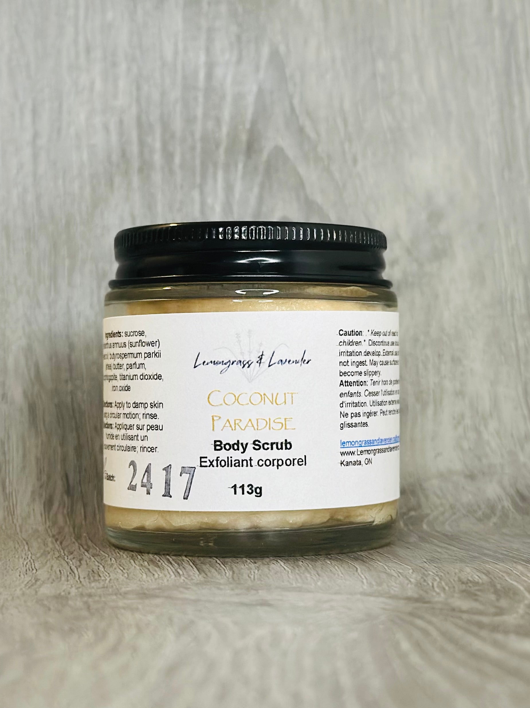 Coconut Paradise Body Scrub/exfoliant corporel