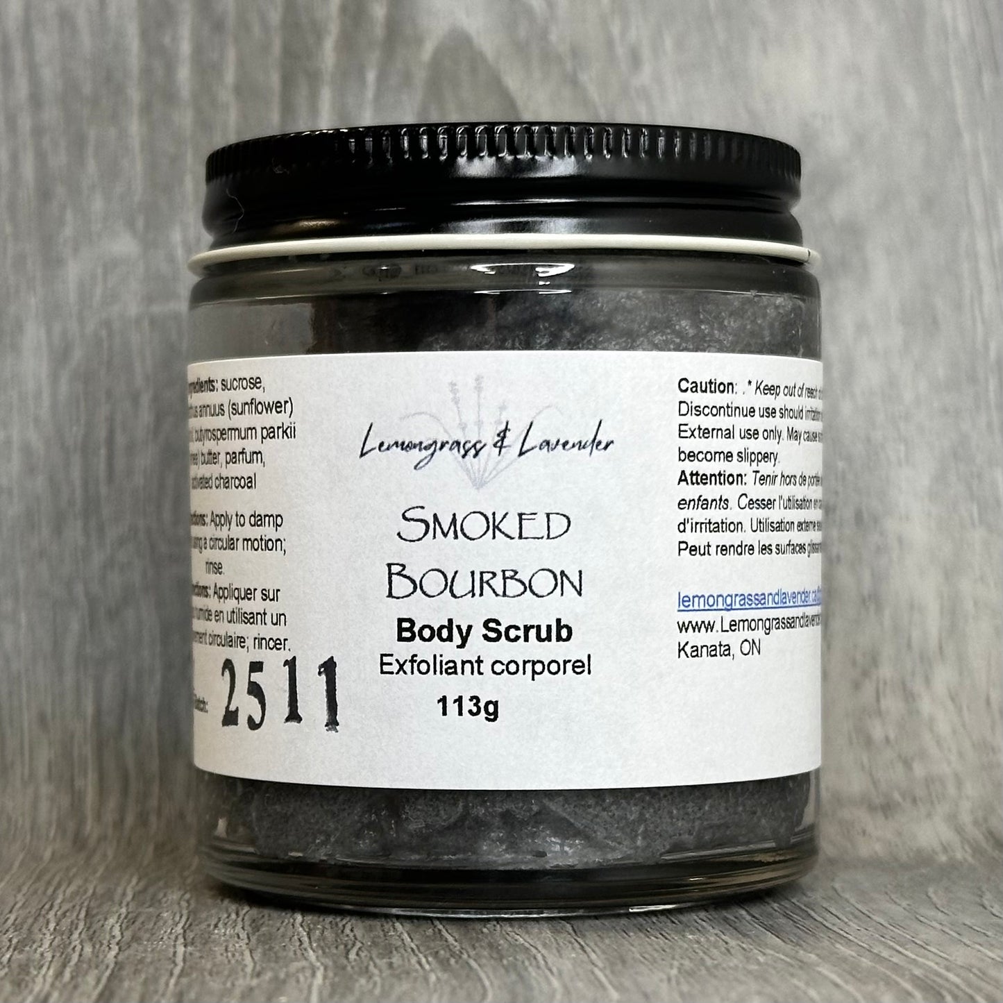Smoked Bourbon Body Scrub/exfoliant corporel