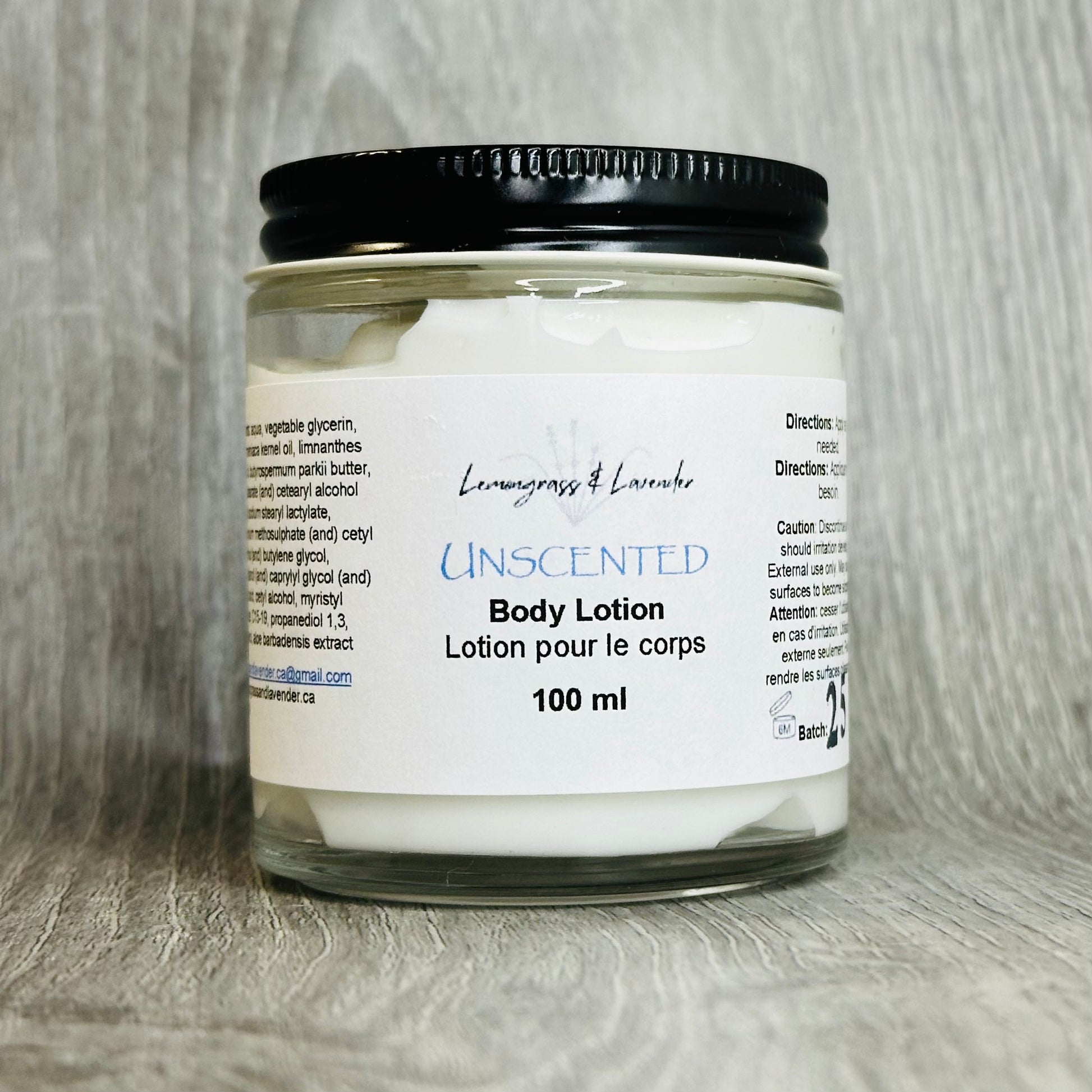 Unscented Body Lotion 100ml