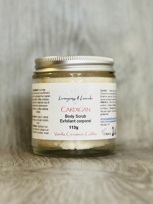 Cardigan Body Scrub/ exfoliant corporel