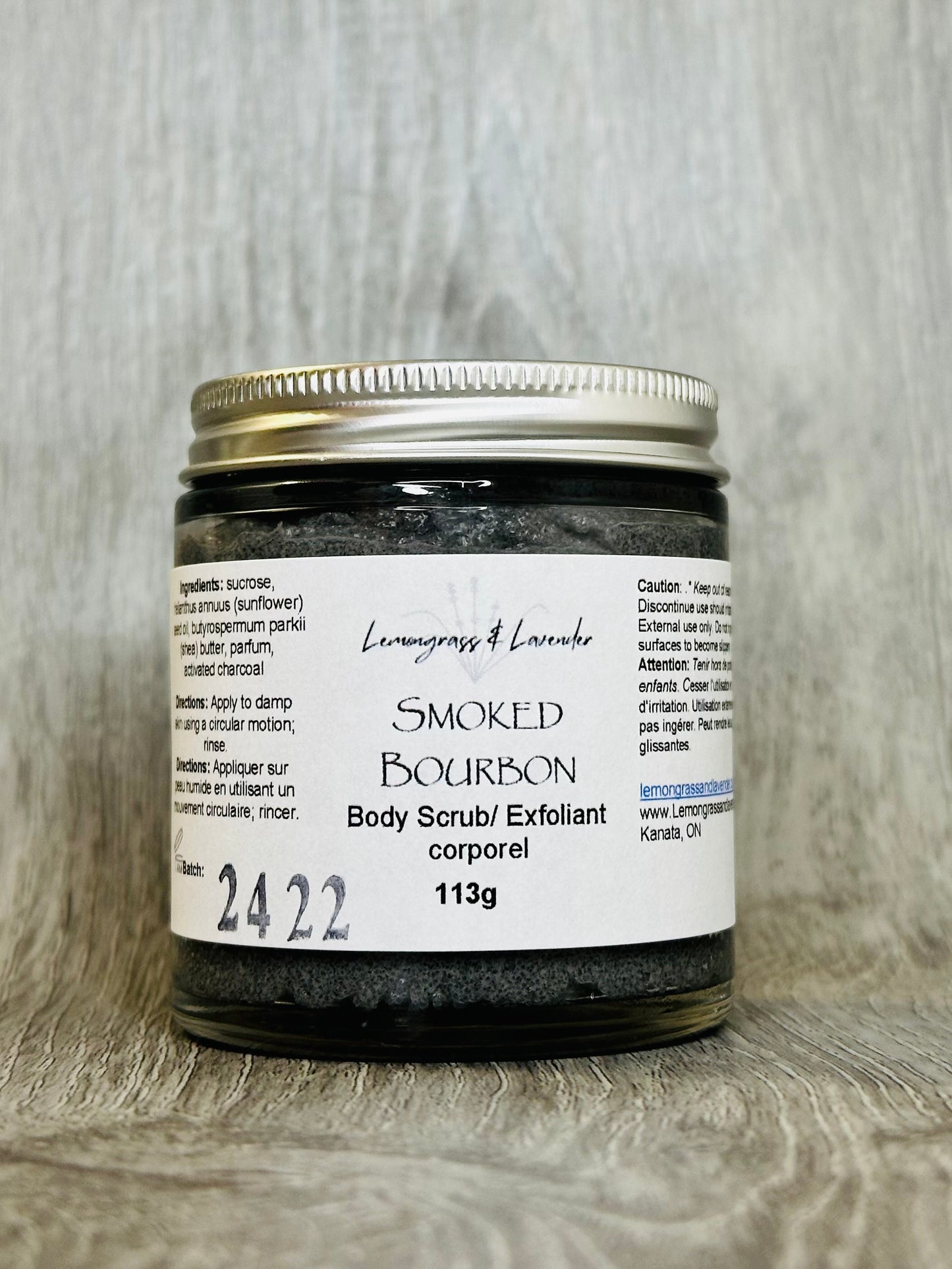 Smoked Bourbon Body Scrub/exfoliant corporel