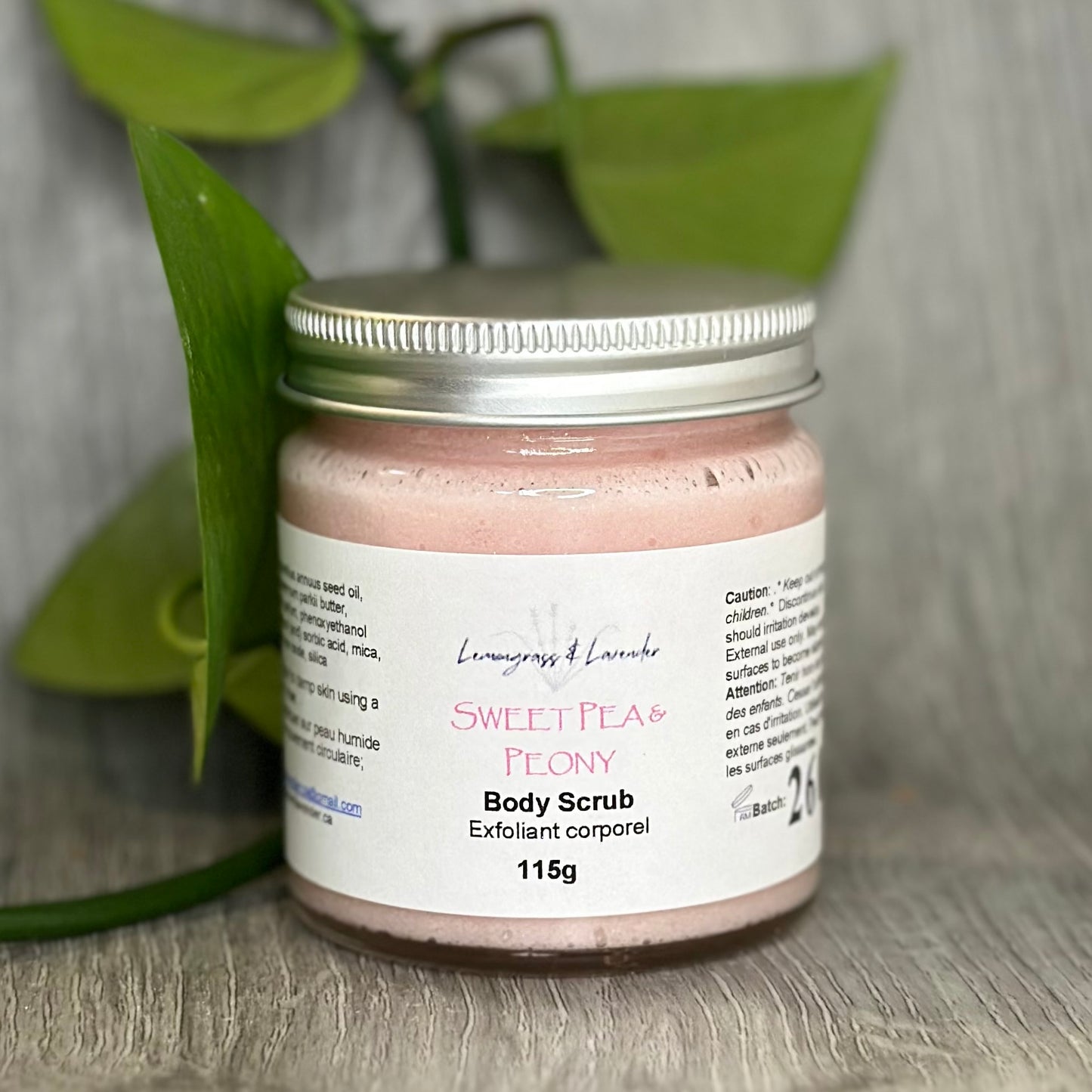 Sweet Pea & Peony Body Scrub