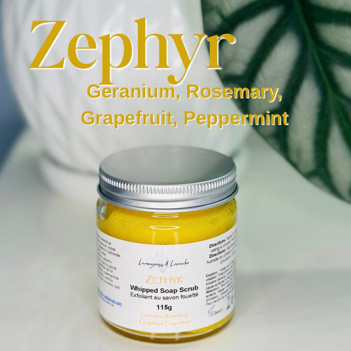 Zephyr Whipped Soap Scrub