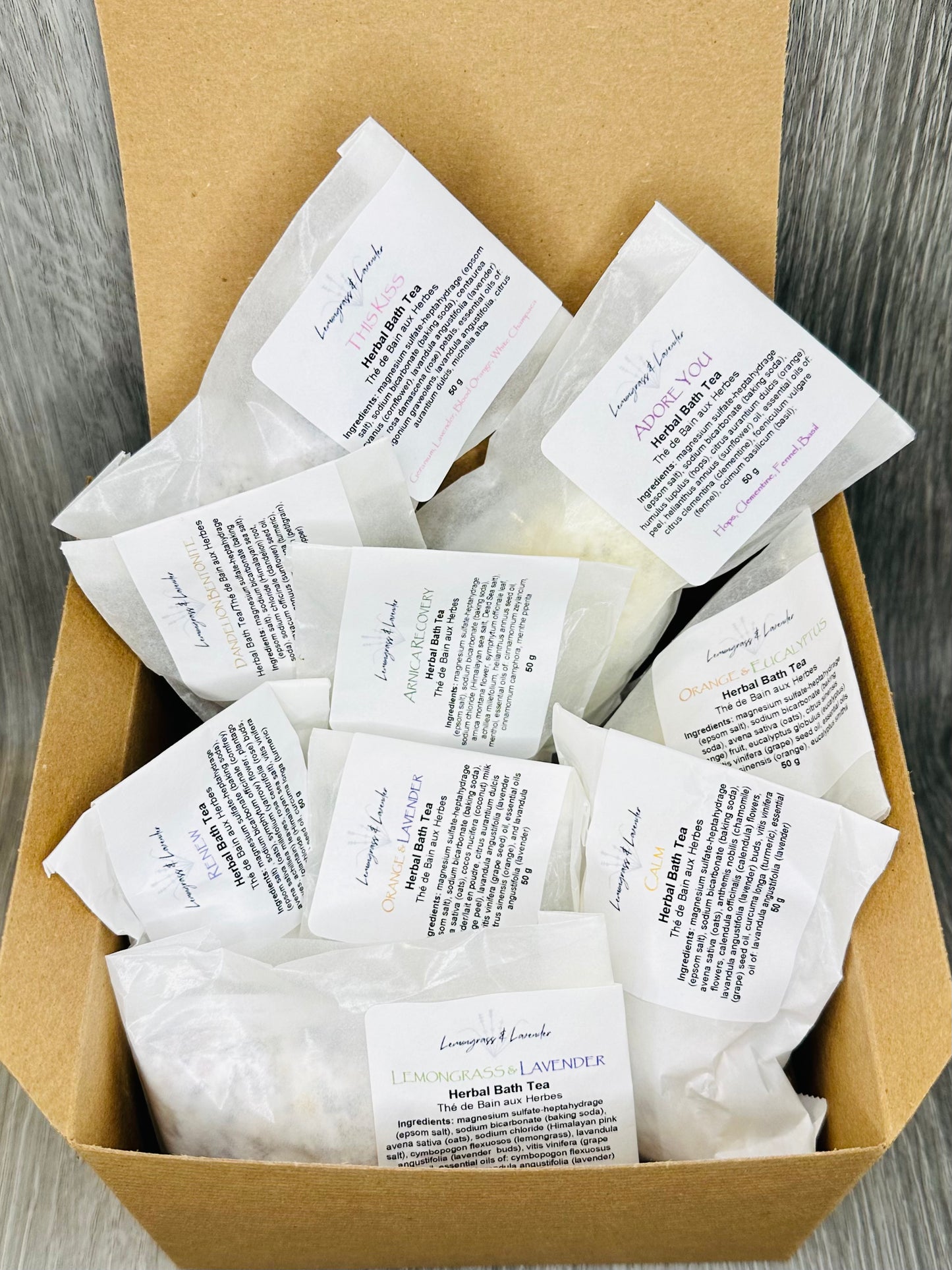 Herbal Bath Tea Gift Set