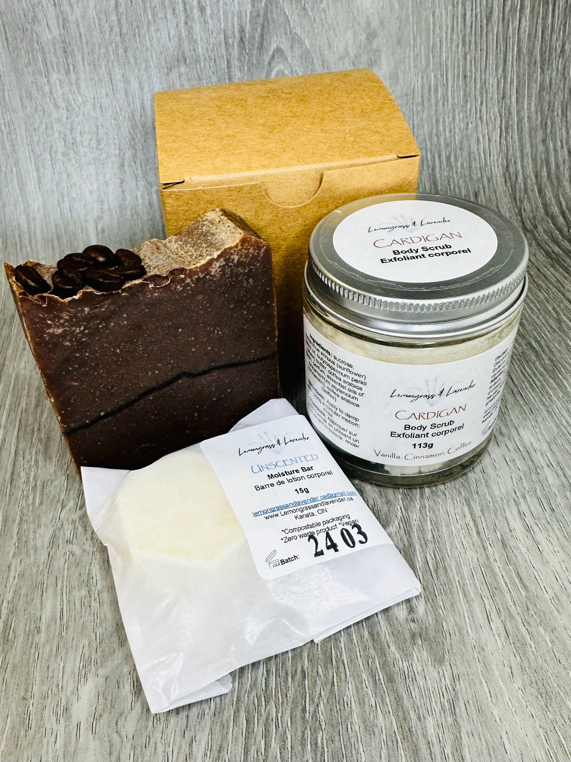 Cardigan Mini Zero Waste Gift Set